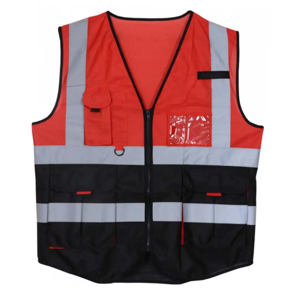 سترة سديري احمر/اسود VOLTA RF100