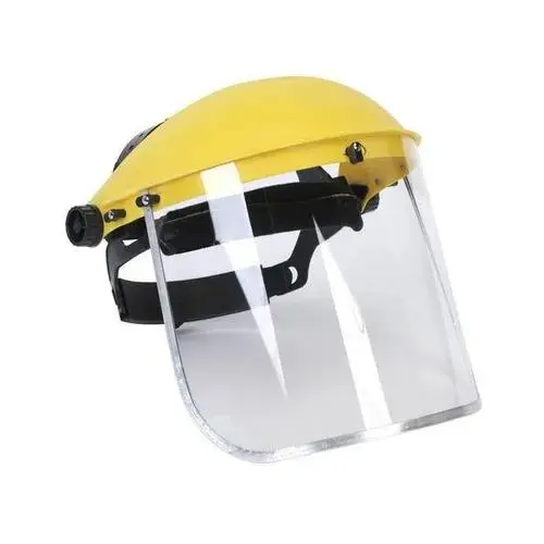 قناع واقي شفاف اصفر Transparent protective face