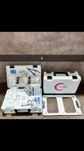 اسعافات اولية فيبر ابيض EDT مقاس S