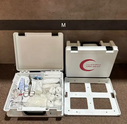 اسعافات اولية فيبر ابيض EDT مقاس M