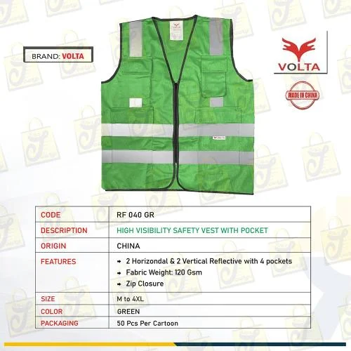 سترة سديري اخضر VOLTA RF040